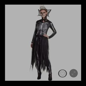 Womens Gothic Skeleton Costume